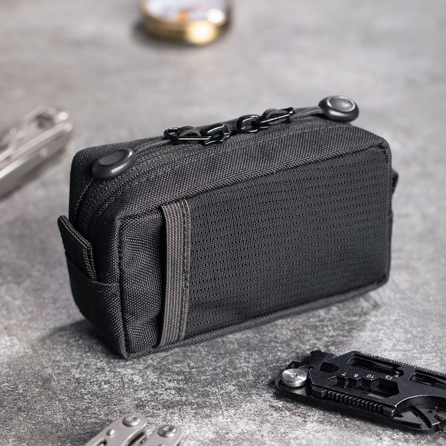 Edc Carry Pocket Pouch - حقيبة تنظيم تكتيكية متينة من قماش
