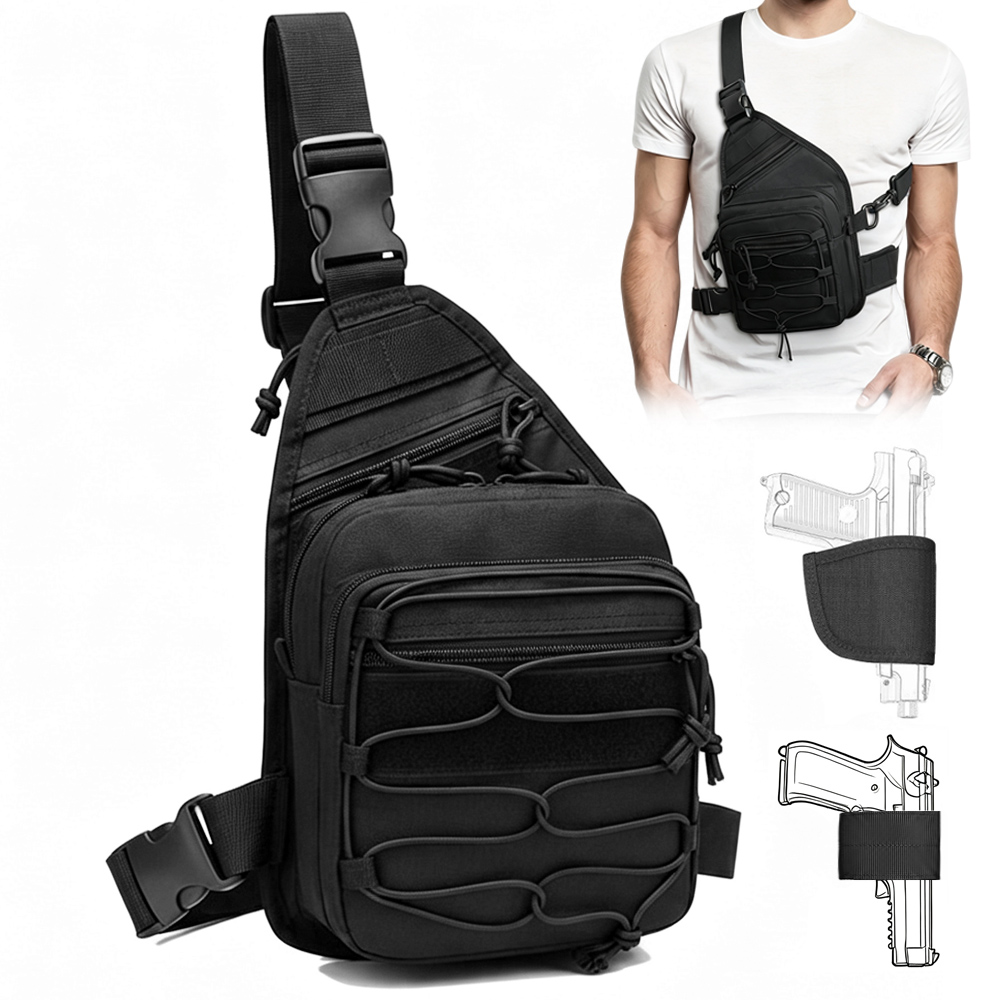 Edc Carry Bag For Pistol - حقيبة تخزين المسدس التكتيكي، حقيبة حمل