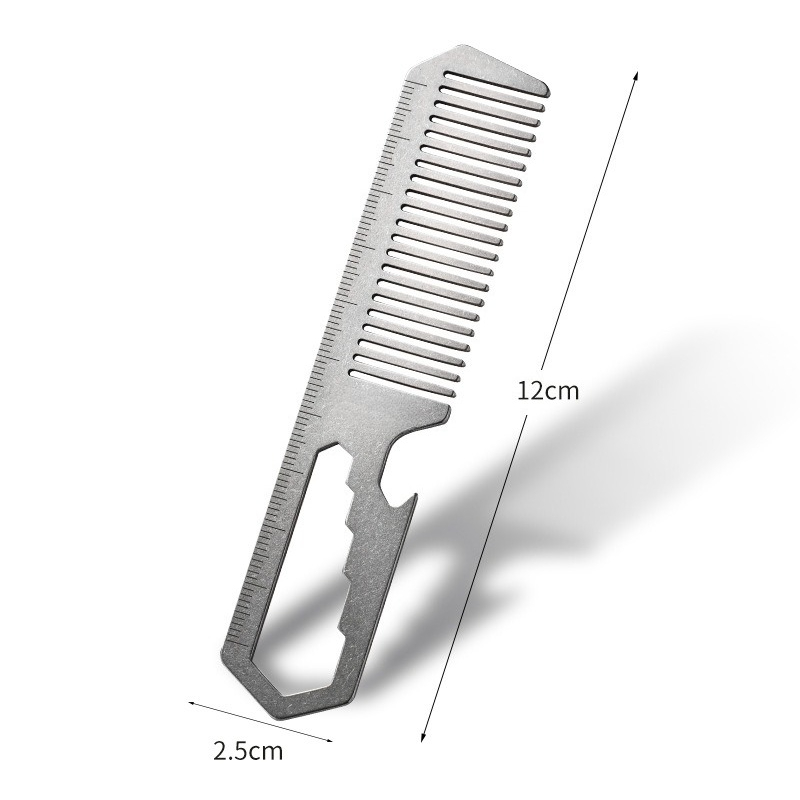 مشط متعدد الوظائف جديد من سبائ - مراجعة Comb Pocket Titanium وسعره