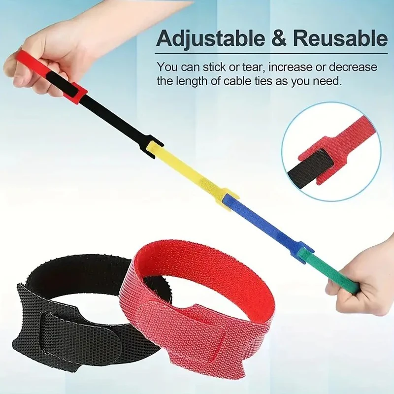 50 قطعة قابلة لإعادة الاستخدام - مراجعة Gear Tie Reusable وسعره