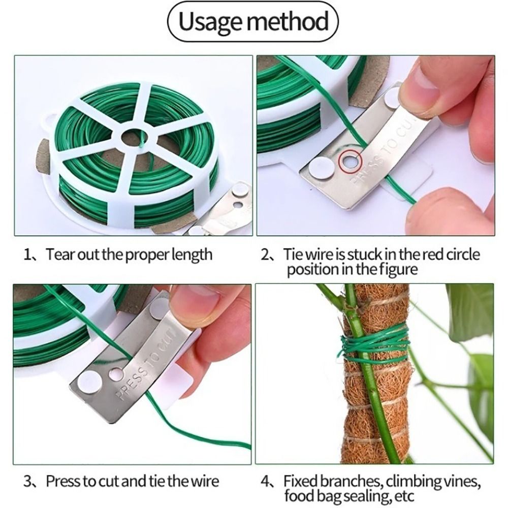 1 قطعة سلك الحديد كابل العلاقا - مراجعة Gear Tie Reusable وسعره