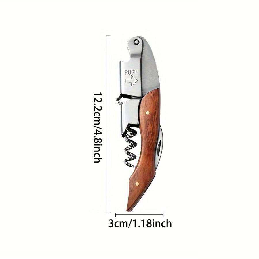 فاتحات النبيذ بمقبض خشبي ، الم - مراجعة Bottle Opener Keyring وسعره