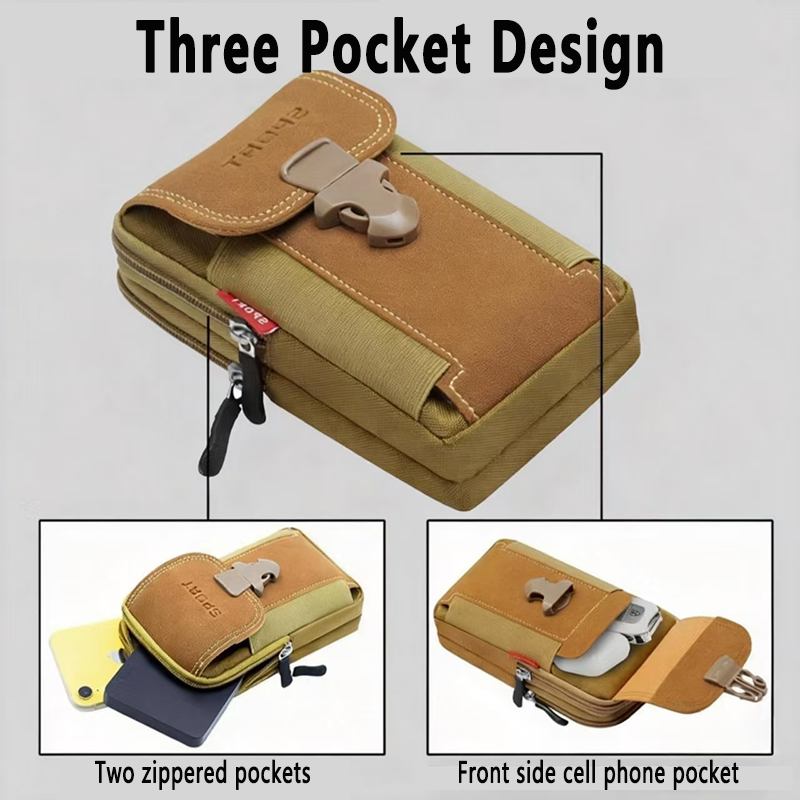 حقيبة خصر متعددة الجيوب من TRA - مراجعة Edc Carry Pocket Pouch وسعره