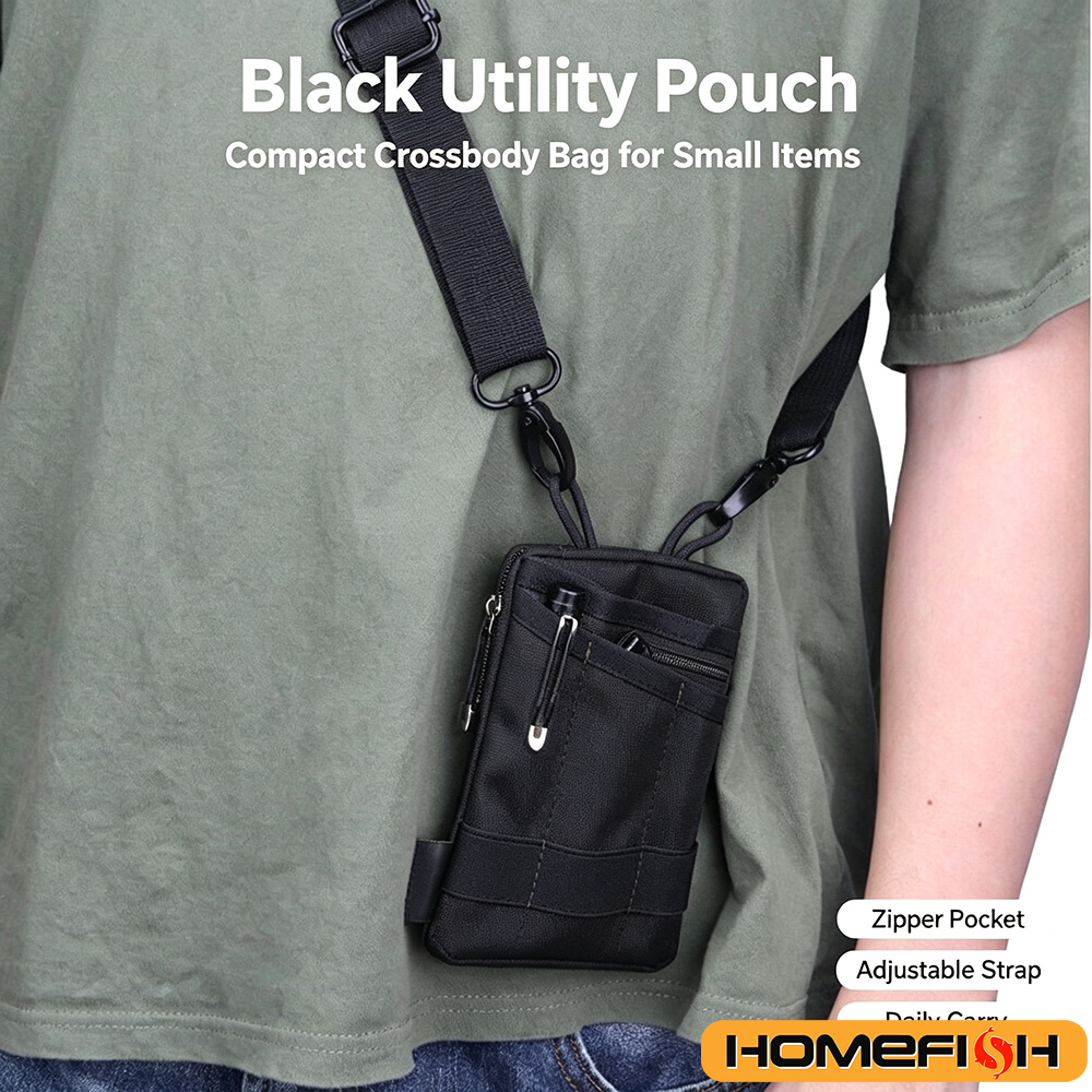 حقيبة تنظيم EDC مع منطقة لصق م - مراجعة Edc Carry Pocket Pouch وسعره