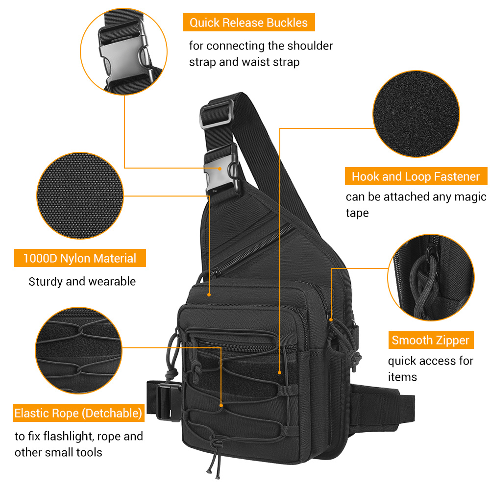حقيبة تخزين المسدس التكتيكي، ح - مراجعة Edc Carry Bag For Pistol وسعره
