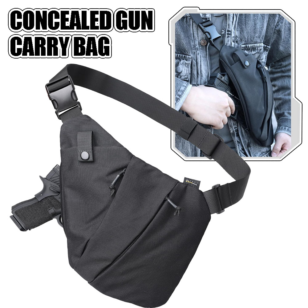 حقيبة حمل بندقية تكتيكية مخفية - مراجعة Edc Carry Bag For Pistol وسعره