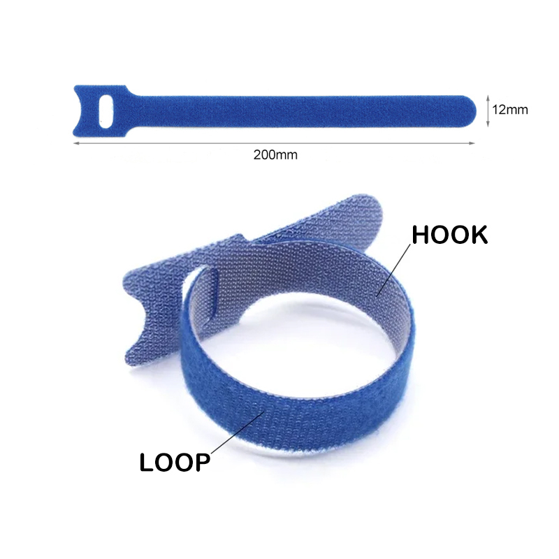 10~1000 قطعة من روابط الكابلات - مراجعة Gear Tie Reusable وسعره