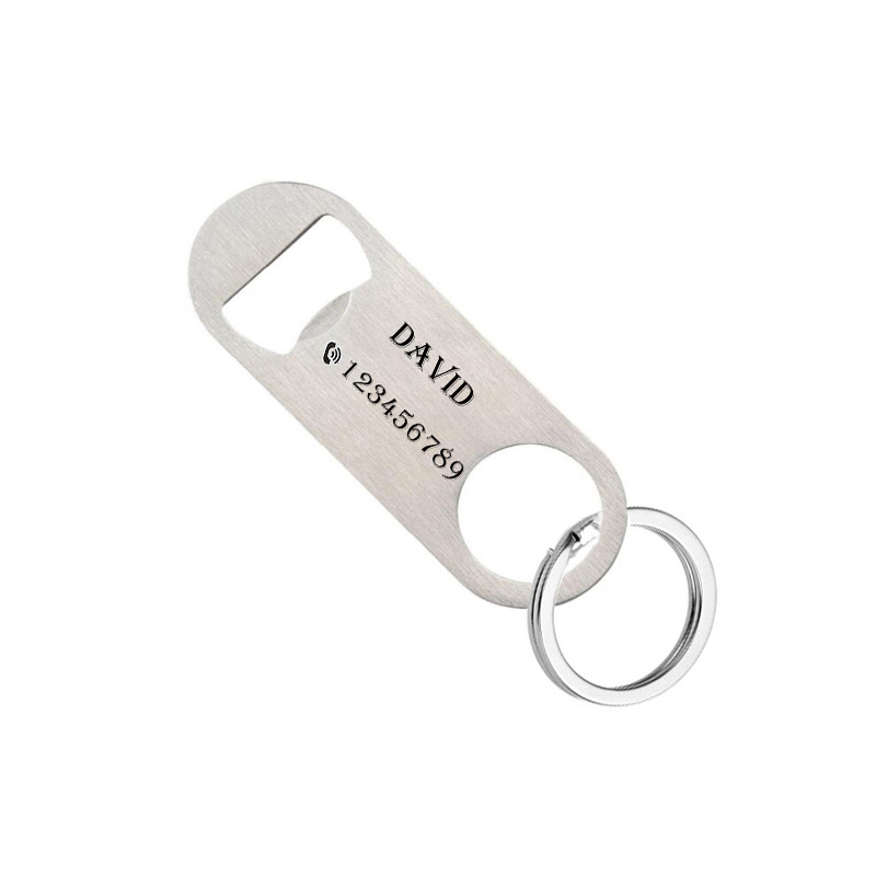 شخصية المفاتيح الليزر نقش الفو - مراجعة Bottle Opener Keyring وسعره