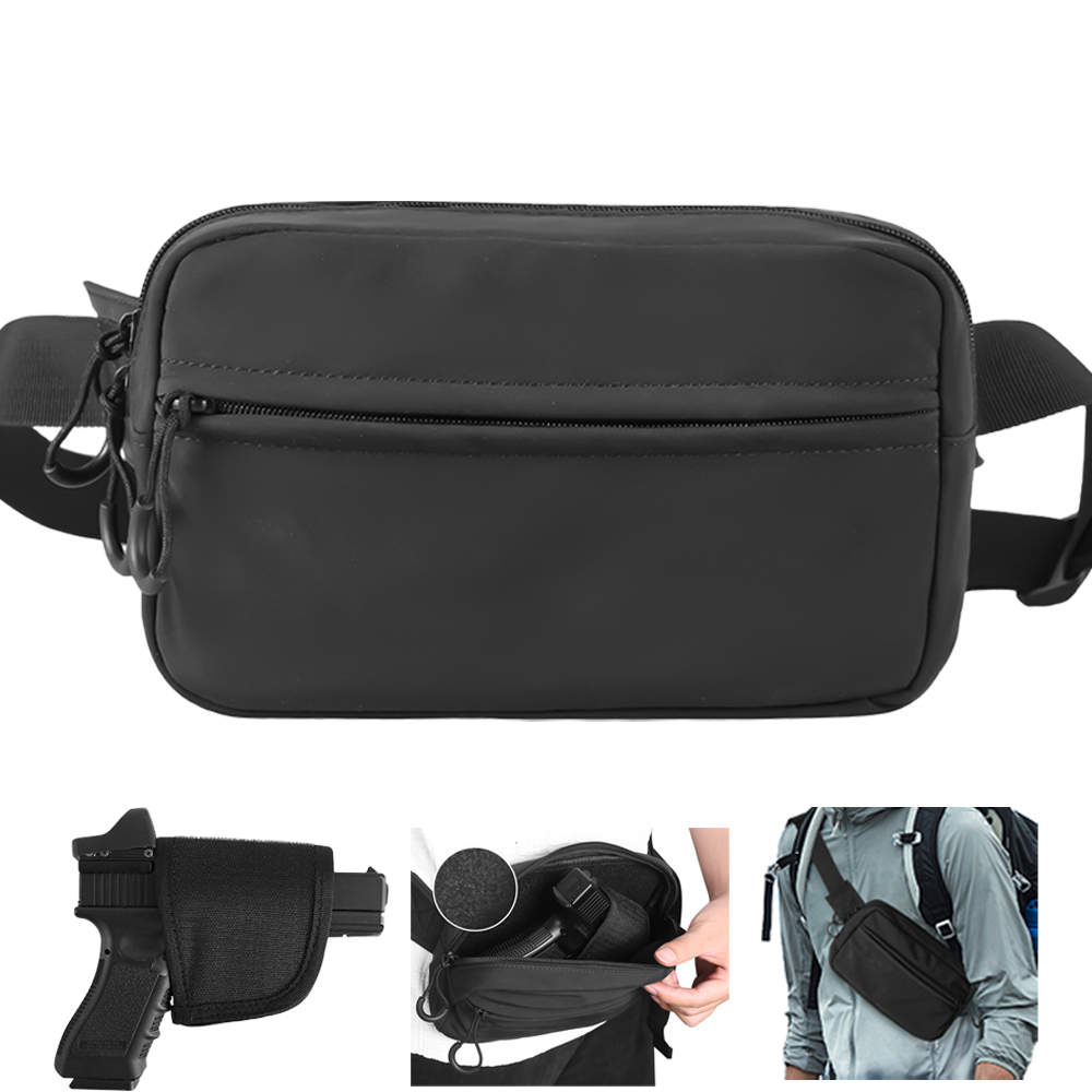 التكتيكية حقيبة كروسبودي مسدس  - مراجعة Edc Carry Bag For Pistol وسعره
