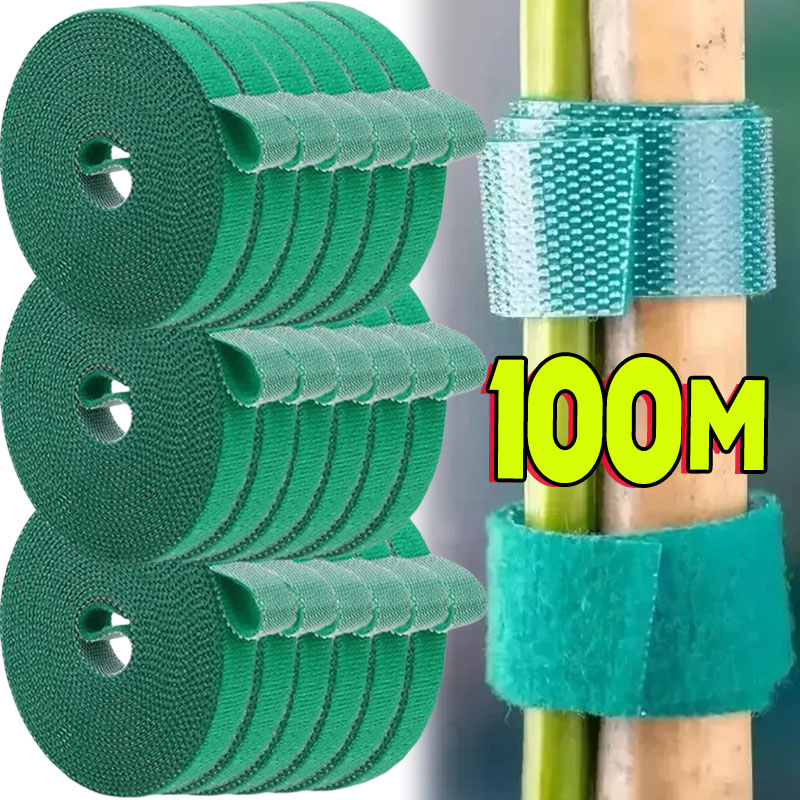 1/100 متر قابل للتعديل نبات ذا - مراجعة Gear Tie Reusable وسعره