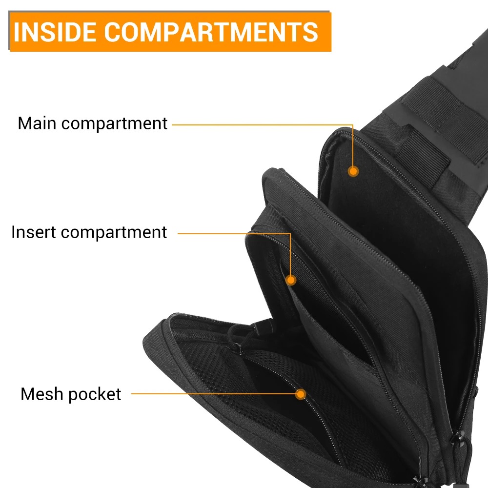 حقيبة مسدس تكتيكية للحمل المخف - مراجعة Edc Carry Bag For Pistol وسعره